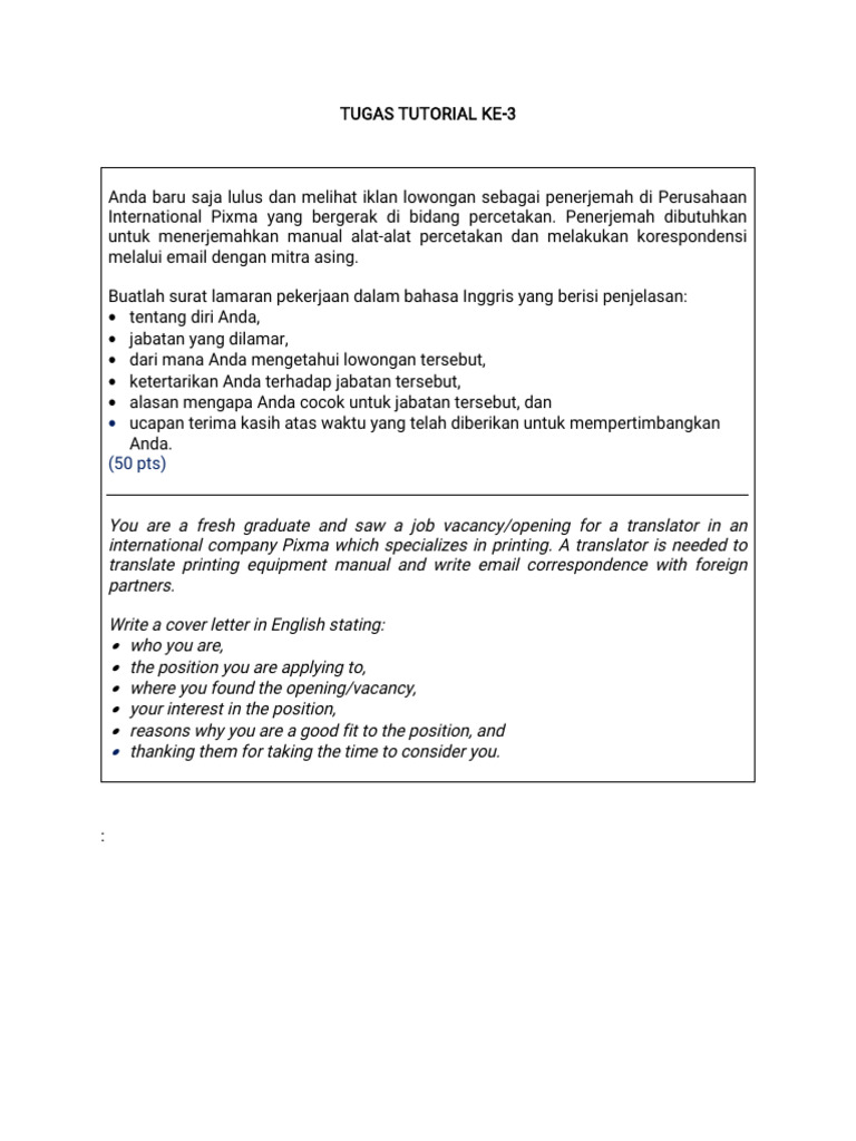 Tugas 3 Bahasa Inggris | PDF | Negotiation | Pricing