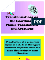 Transformations On The Coordinate Plane