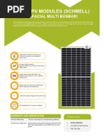 HMN 150 GBA Shingling Glass Module en V2 | PDF | Solar Panel | Electric ...