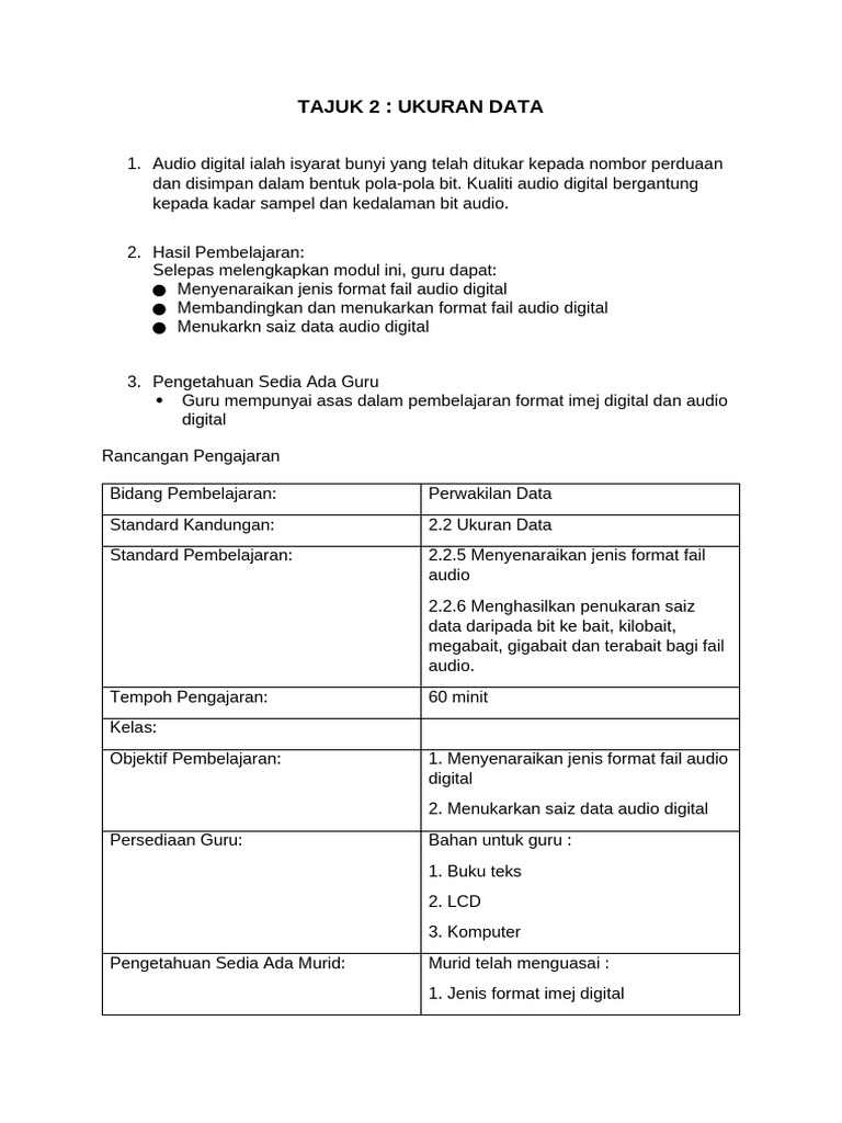 RPH Audio Digital | PDF