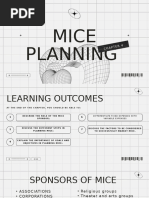 MICE Planning: Roles and Steps Explained | PDF | Classroom