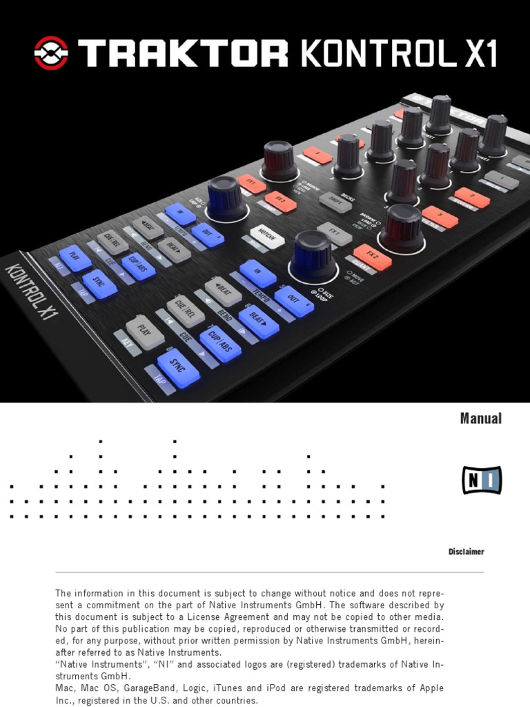 Traktor kontrol x1 software