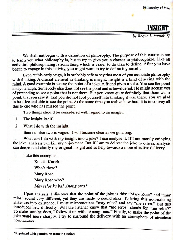 Insight | PDF