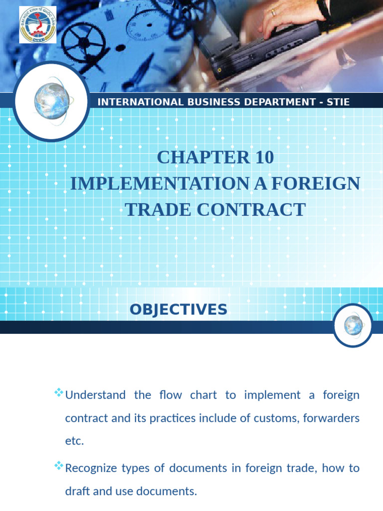 Foreign Trade Contract Implementation Guide | PDF | Letter Of Credit ...
