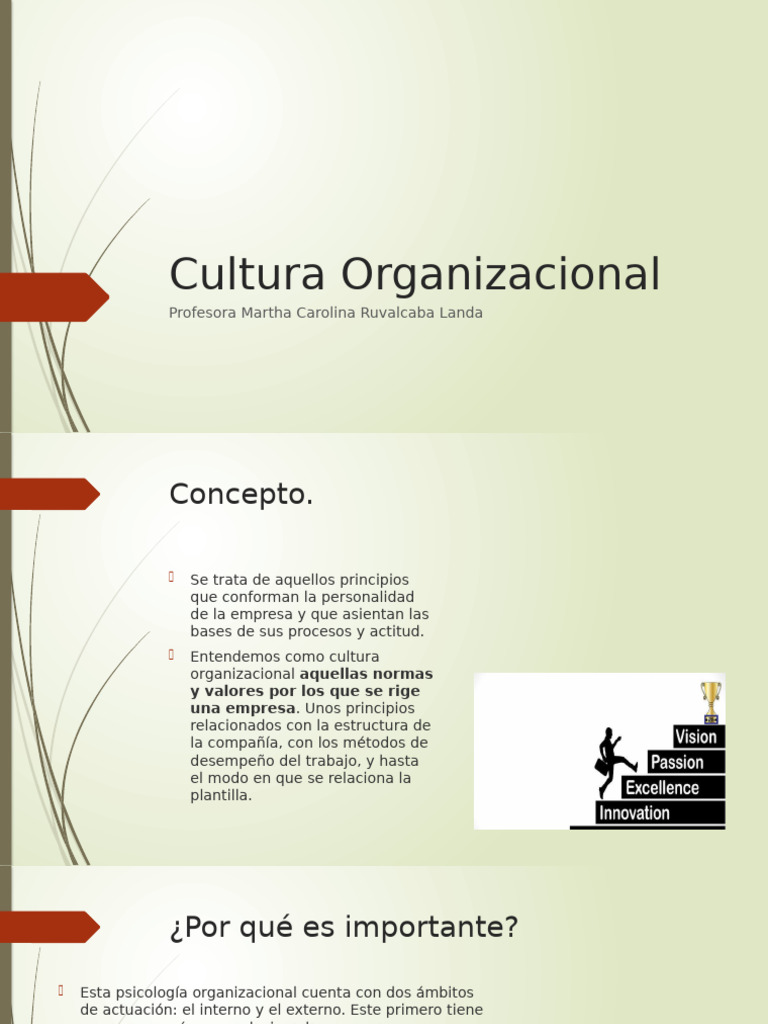 Semana 10 Cultura Organizacional | PDF | Business | Cultura organizacional