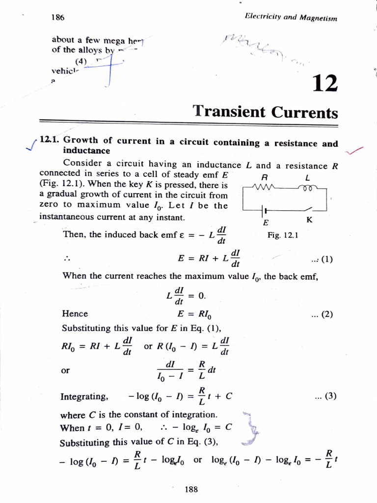 Unit-Iv Ee | PDF | Capacitor | Inductance