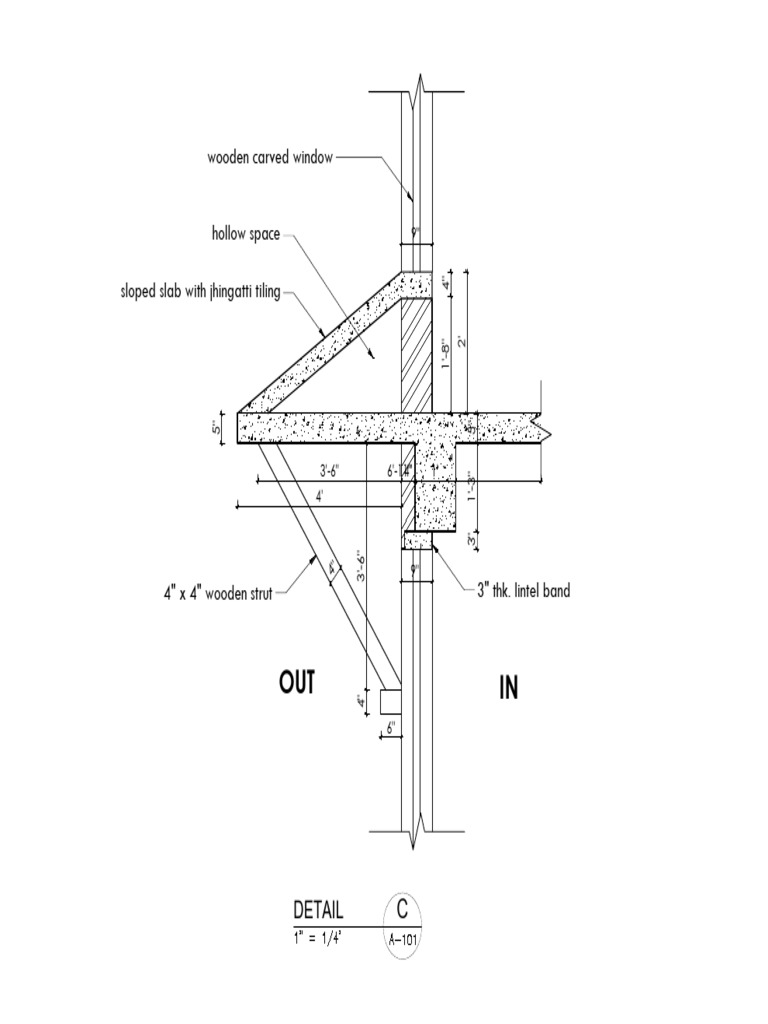 Wooden Carved Window Design Details | PDF