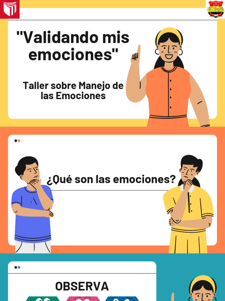 Taller Manejo de Las Emociones | PDF