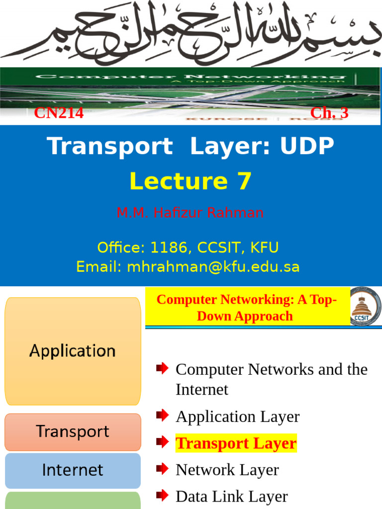 Understanding UDP in Transport Layer | PDF | Port (Computer Networking ...