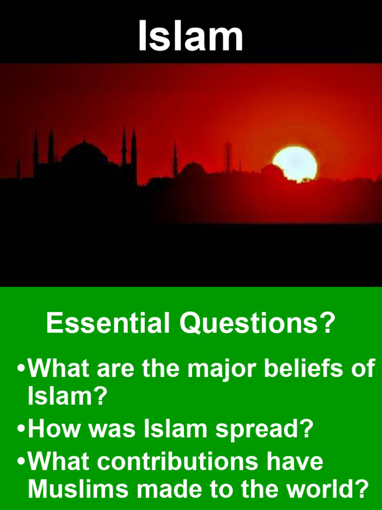Islam.pptx | PDF | Prophets And Messengers In Islam | Muhammad