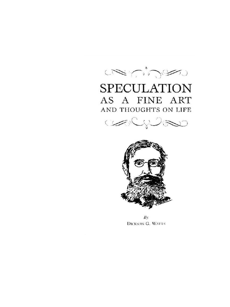 投机艺术》迪克森- G - 沃兹- 张轶翻译制作中英对照版| PDF
