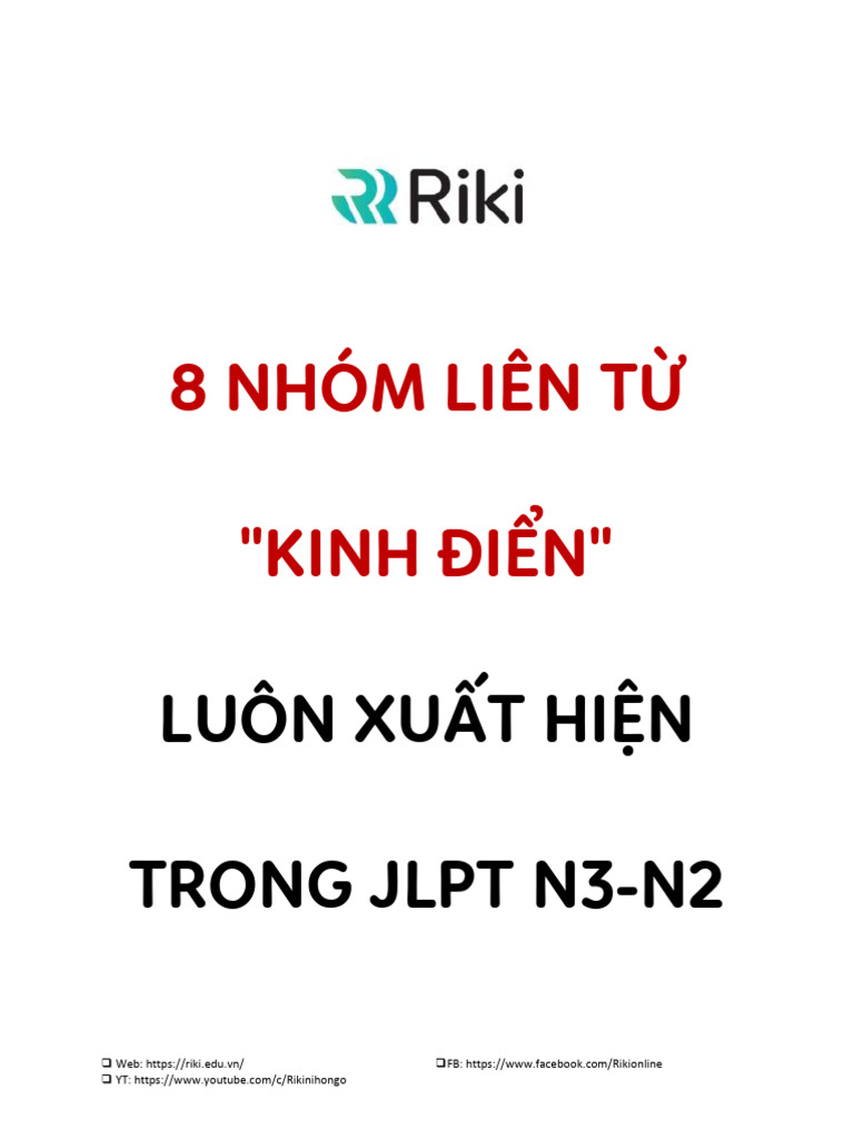 11 18 8 nhom lien tu kinh dien luon xuat hien trong jlpt n3 n2 pdf