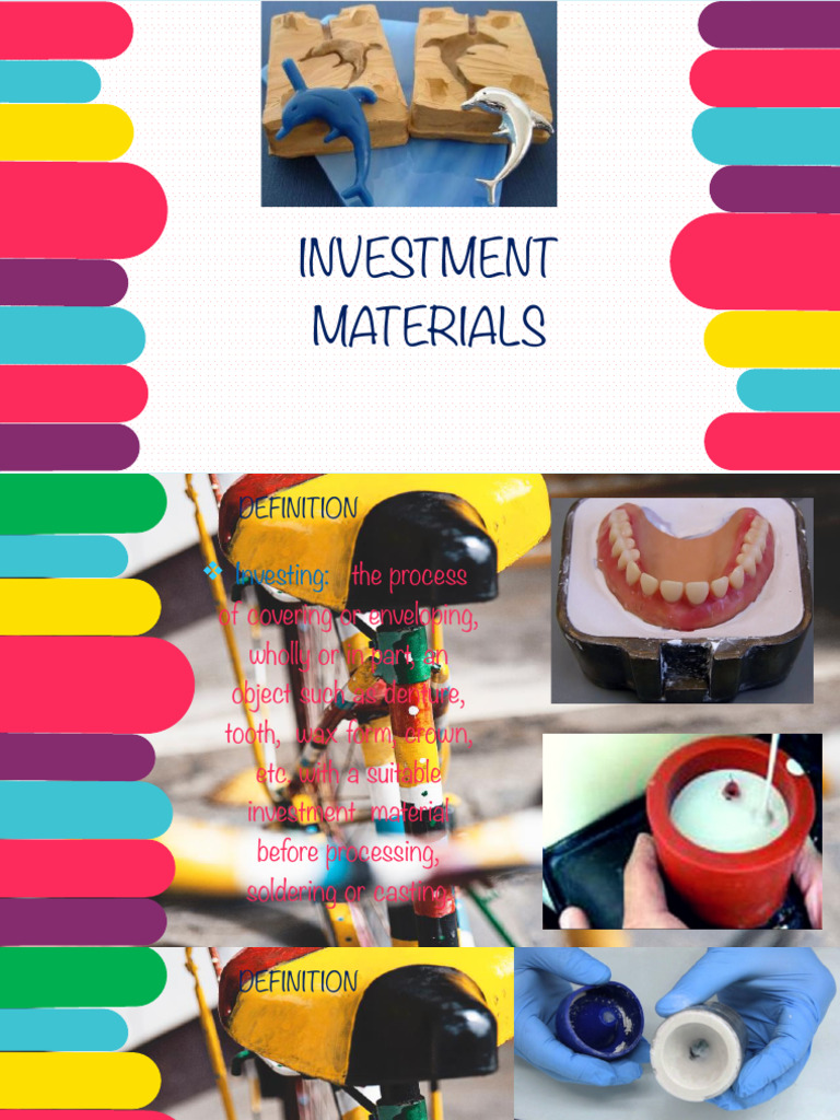 INVESTMENT MATERIALS | PDF | Silicon Dioxide | Calcium