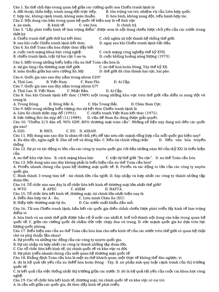 TN Bài 3 | PDF