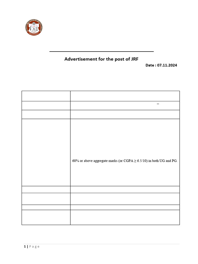 Jrf Ca 2024 Pdf Artificial Intelligence Intelligence Ai Semantics