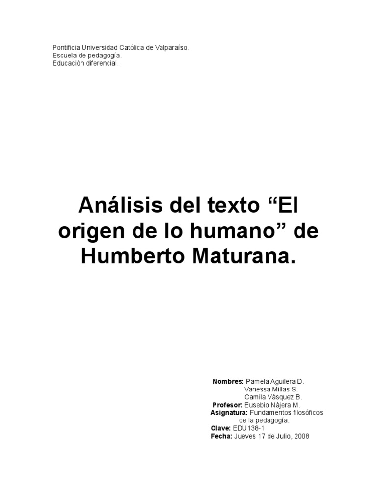 Análisis Del Texto 