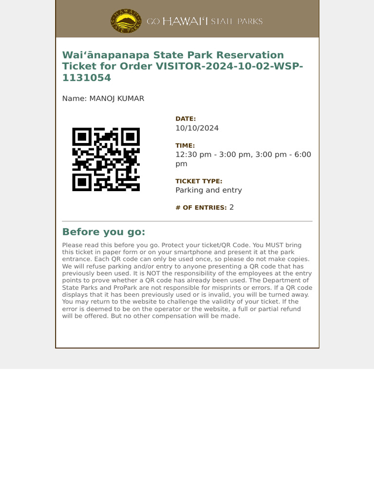 Ticket | PDF