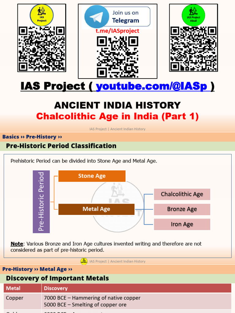 Chalcolithic Age in India: Overview | PDF
