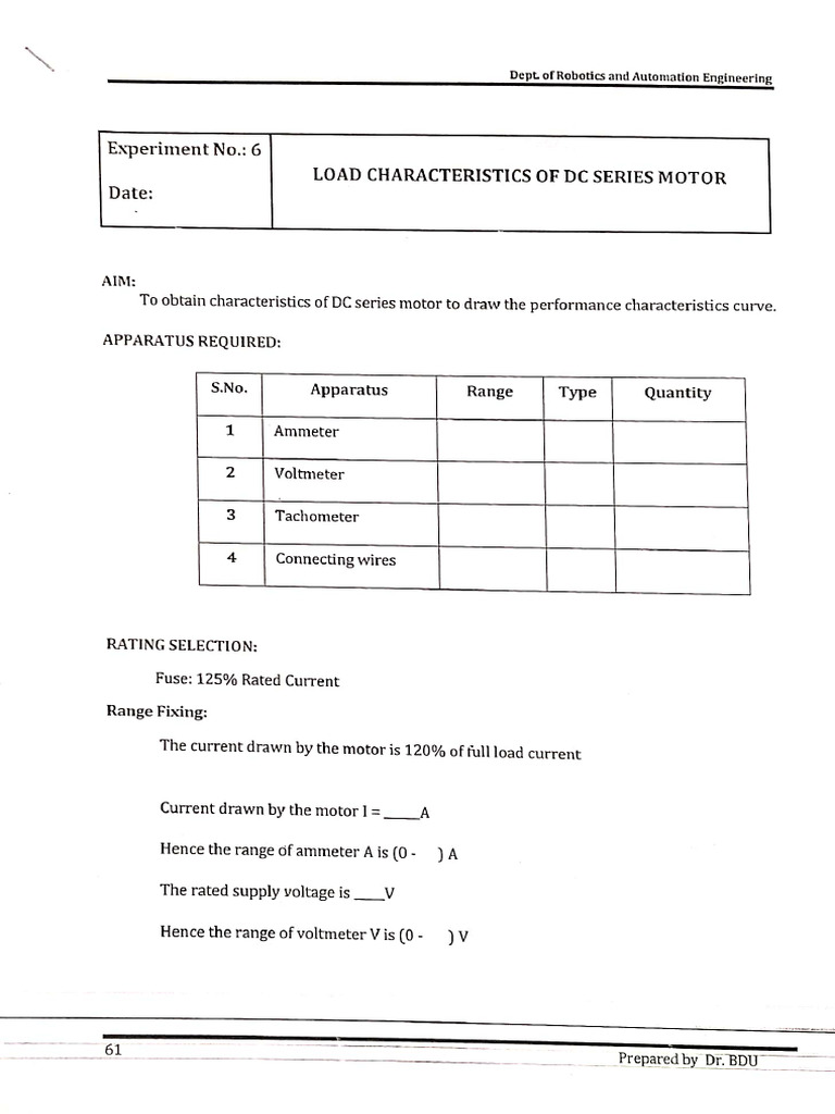 EMPS Exp 6 | PDF