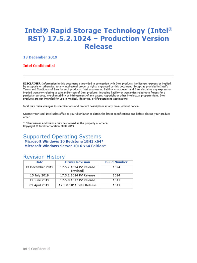 Release Notes 17 5 2 1024 UI 1041 OEM PV | PDF | Solid State Drive ...