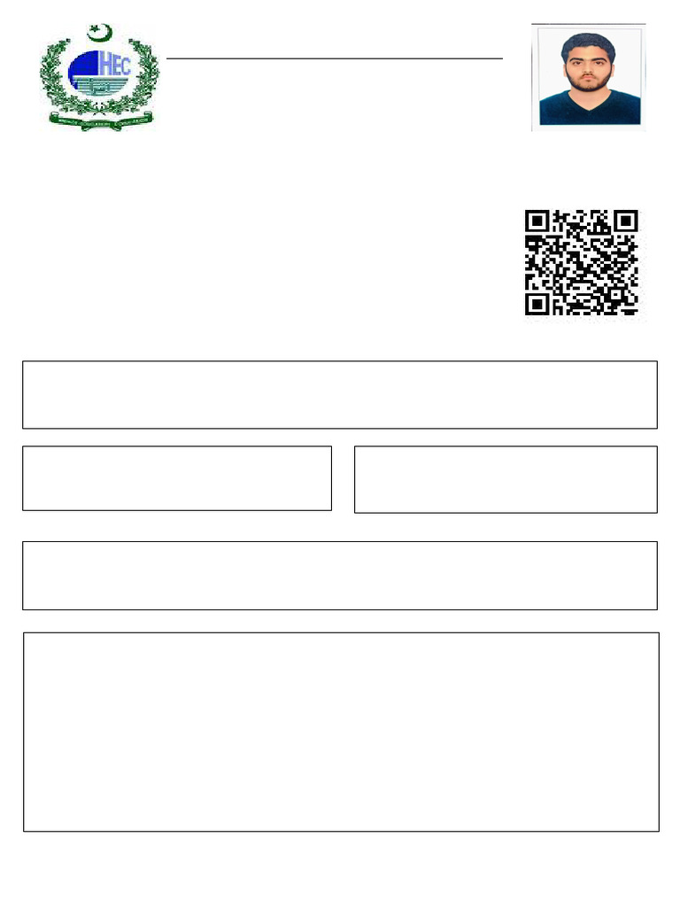 Undergraduate Admission Test Roll Slip | PDF