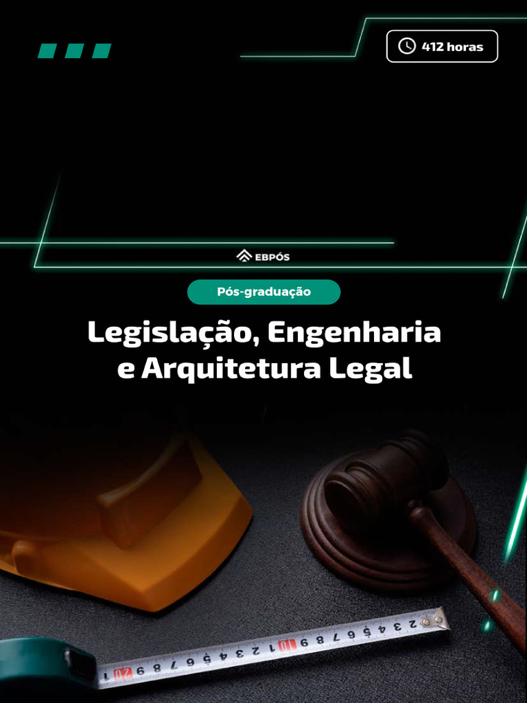 Pós Legislação, Engenharia e Arquitura Legal | PDF