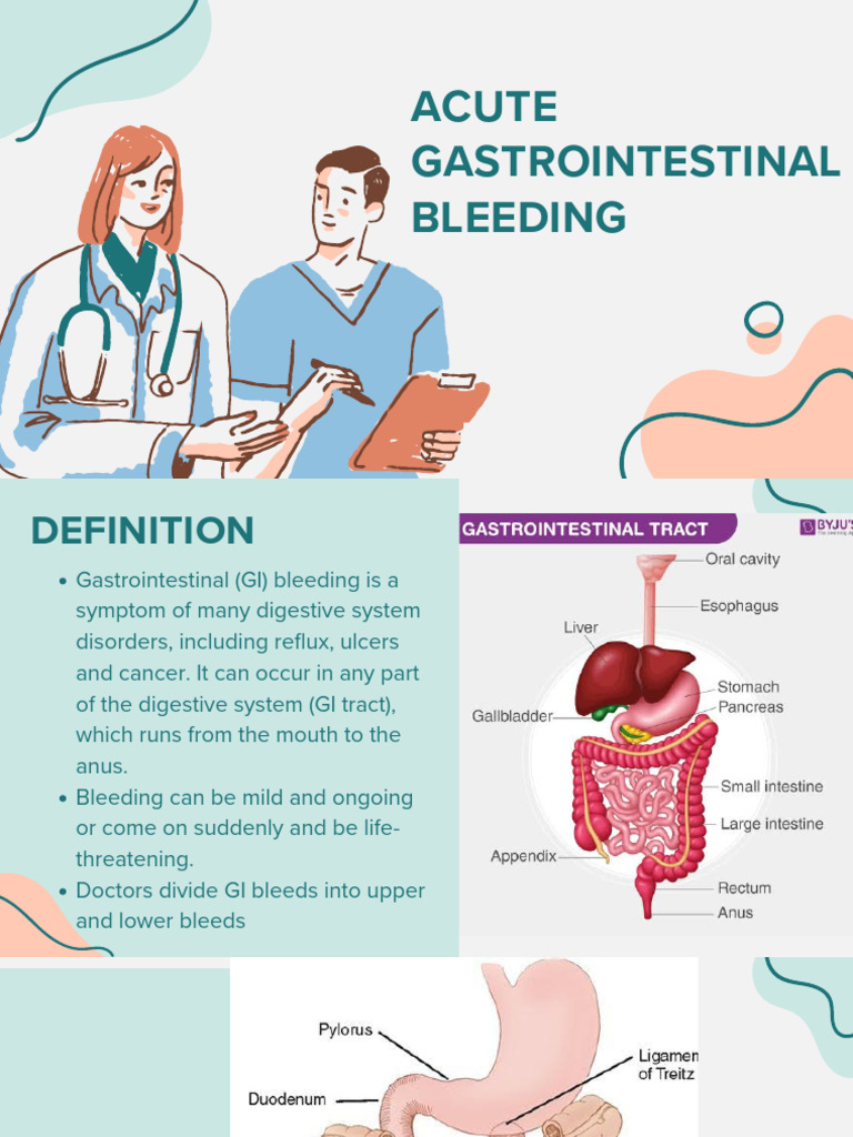 Acute Gastrointestinal Bleeding - Michaella Manasan | PDF ...