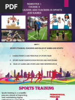 Coaching Practices for Performance Development | PDF | Sports | Learning