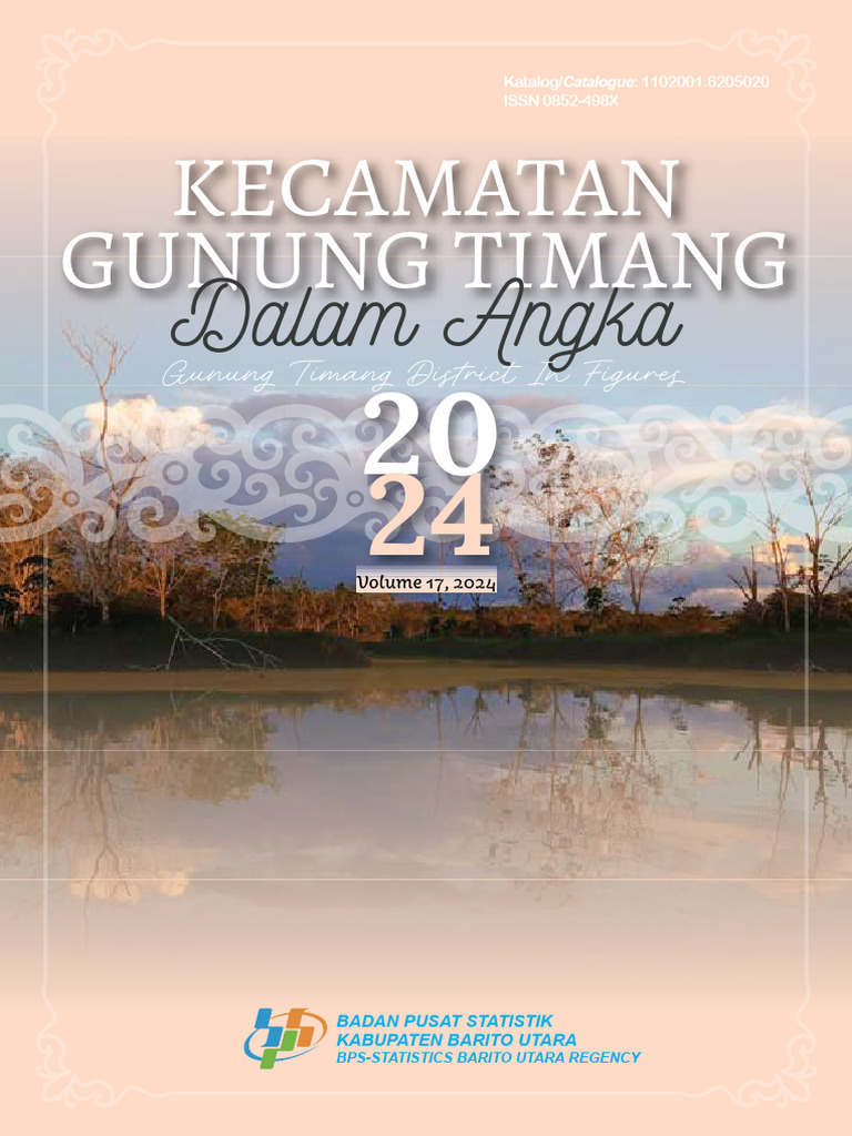 Kecamatan Gunung Timang Dalam Angka 2024 | PDF