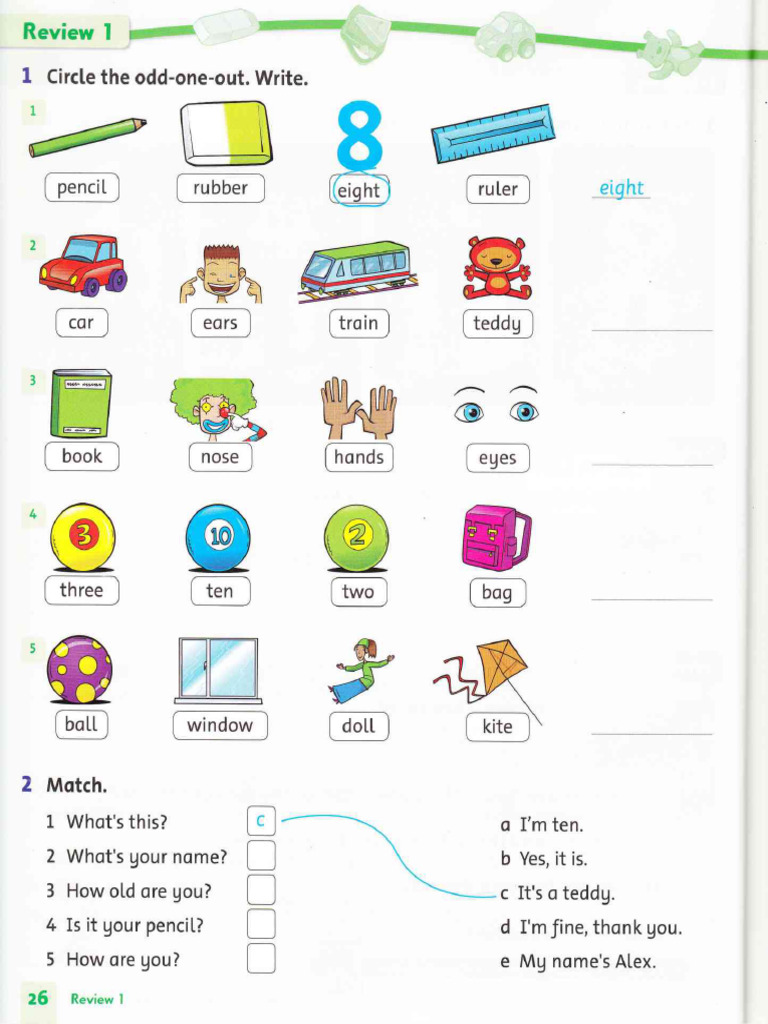 Family and Friends 1 Class Book Full-26-27 | PDF