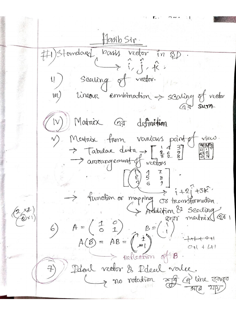 Definition and Formula Hasib Sir | PDF