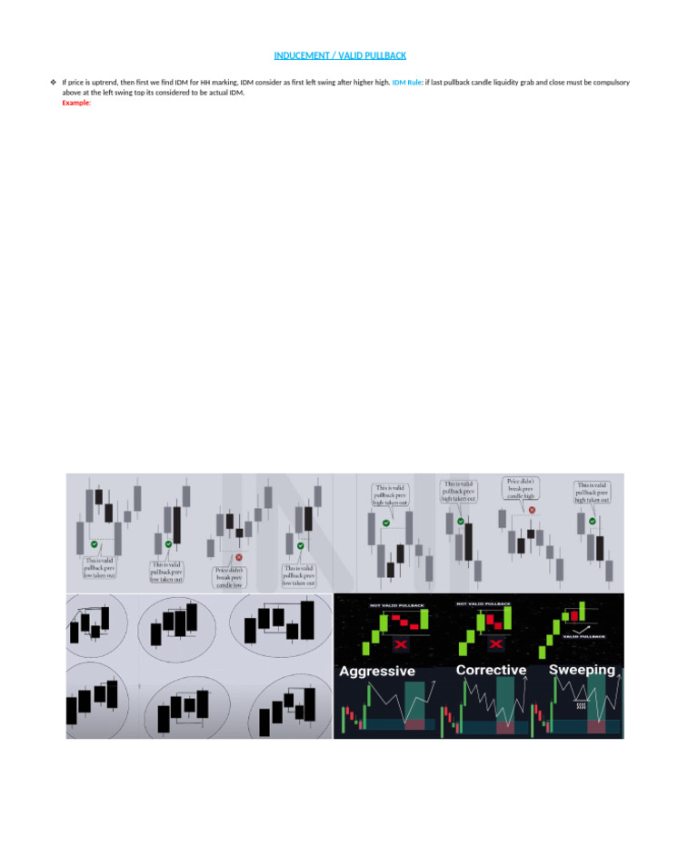 Inducement and Valid Pullback Guide | PDF