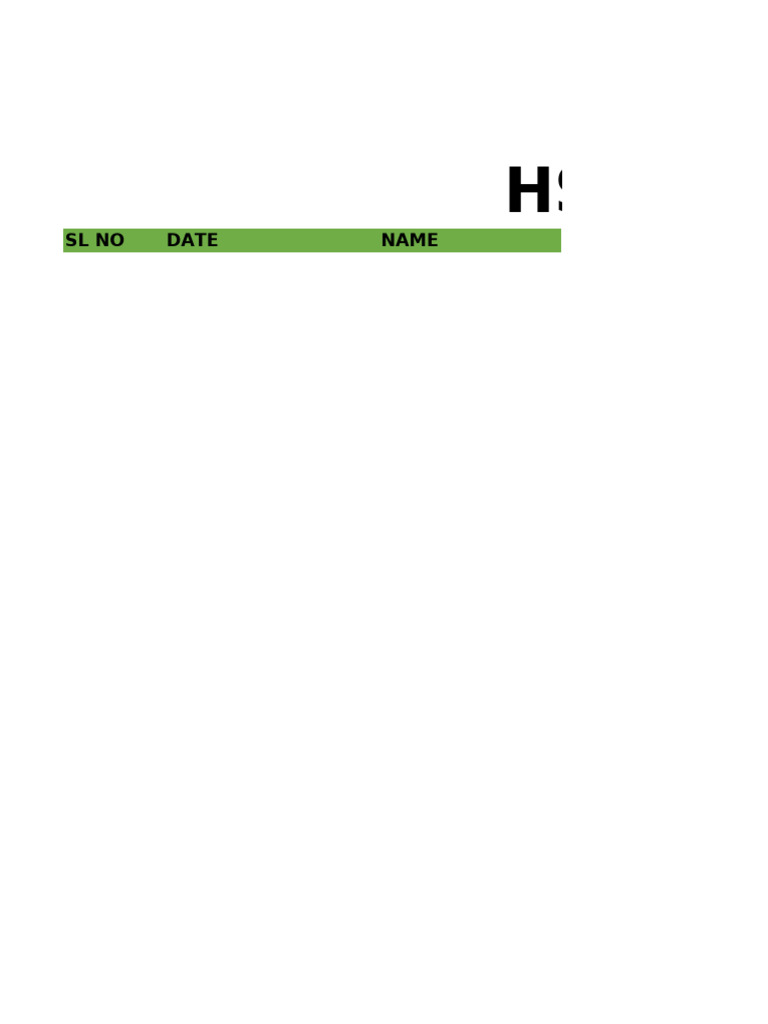 Hse Induction Log | PDF