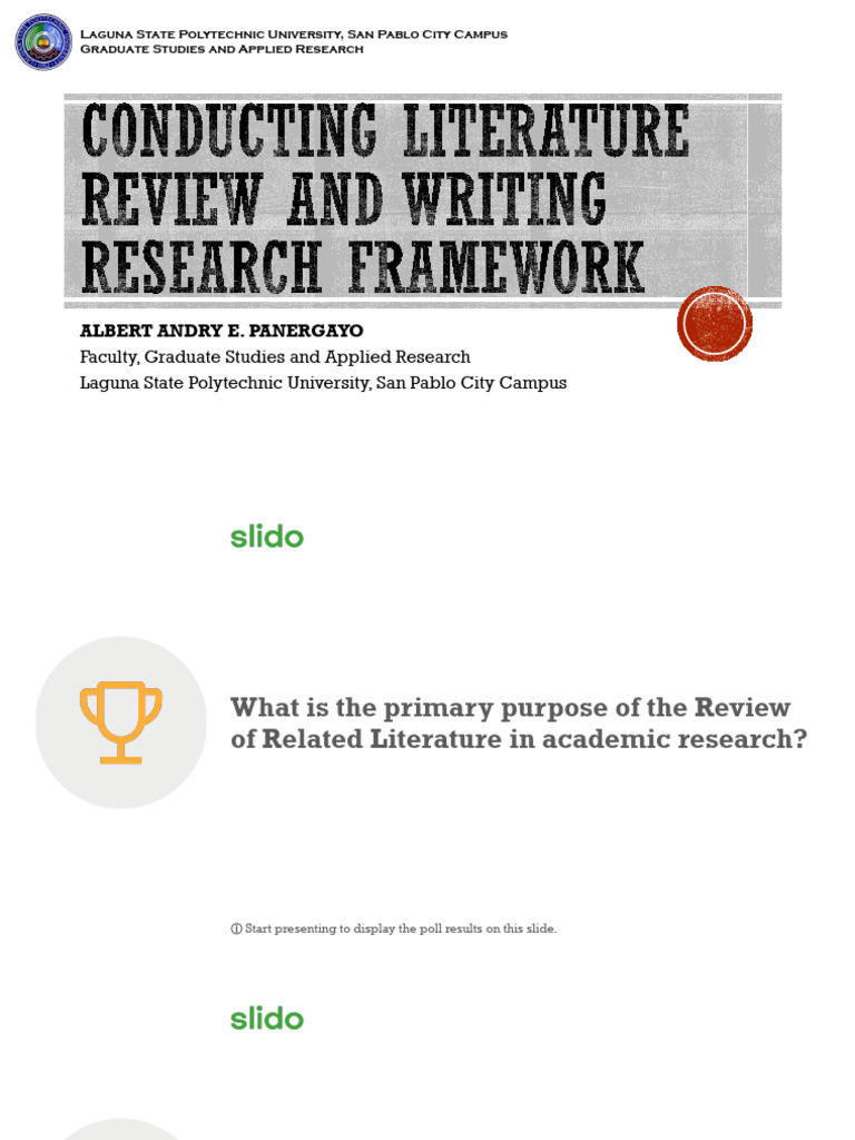 Literature Review and Theoretical Framework | PDF | Theory | Science