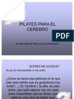 Mini Pilates para El Cerebro - JR