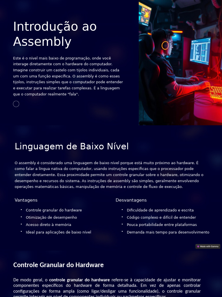 Introdução ao Assembly e suas Aplicações | PDF | Linguagem Assembly ...
