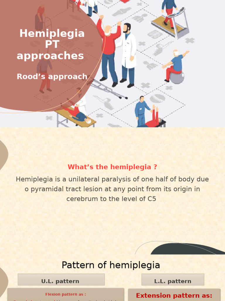 Understanding Hemiplegia and PT Approaches | PDF | Anatomical Terms Of ...