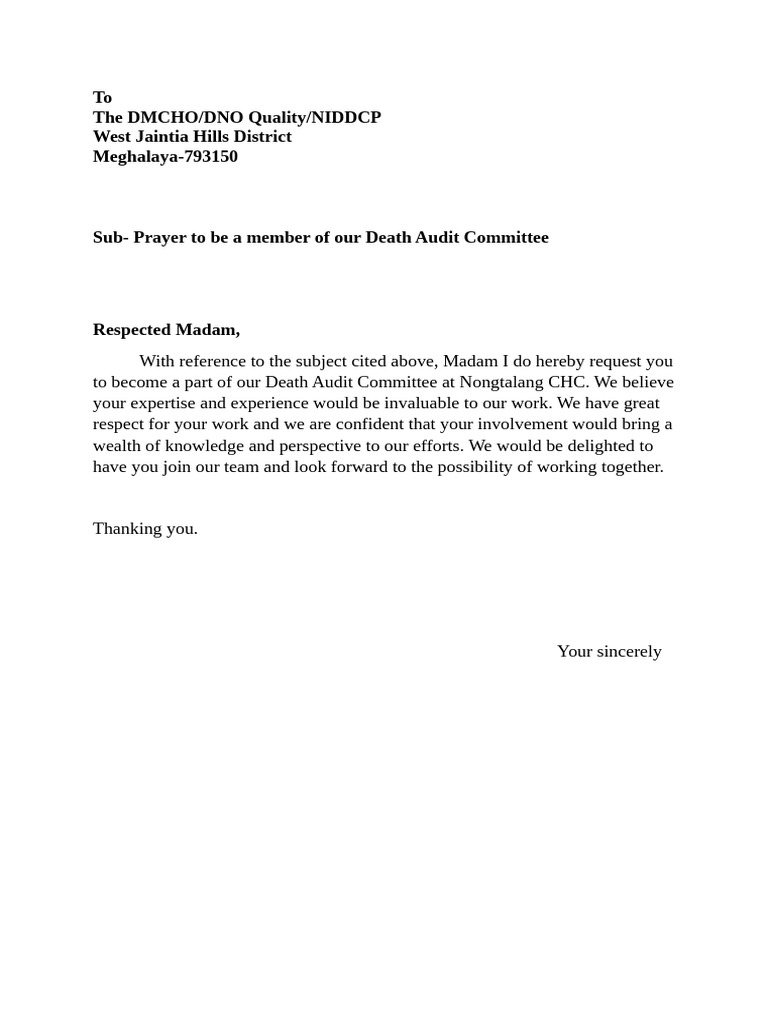 Letter | PDF