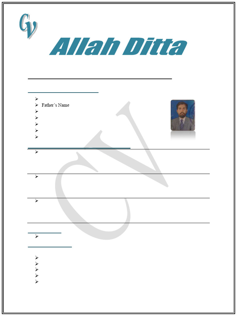 Allah Ditta | PDF