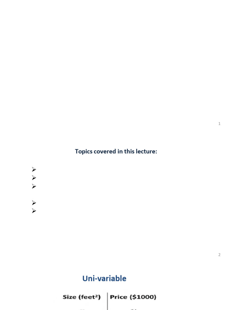 Lec 6 | PDF | Machine Learning | Statistical Inference