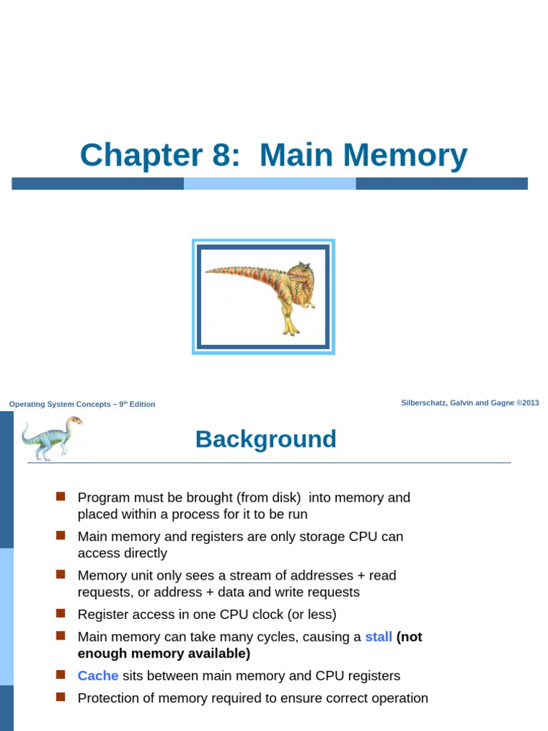 07 Lect222324252627 | PDF | Computer Data Storage | Operating System