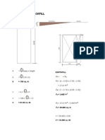 EARTHFILL AND BACKFILL CALCULATIONS