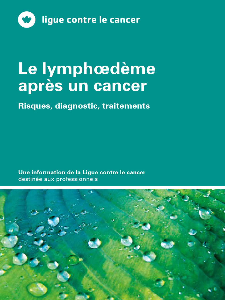 Lymphœdème post-cancer : risques et soins | PDF | Douleur | Cancer