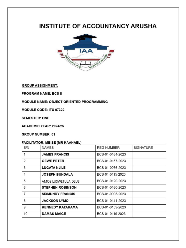 group 1 | PDF | Java (Programming Language) | Computer Data