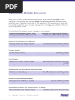 Prosci PCT Assessment Template | PDF | Change Management | Project ...