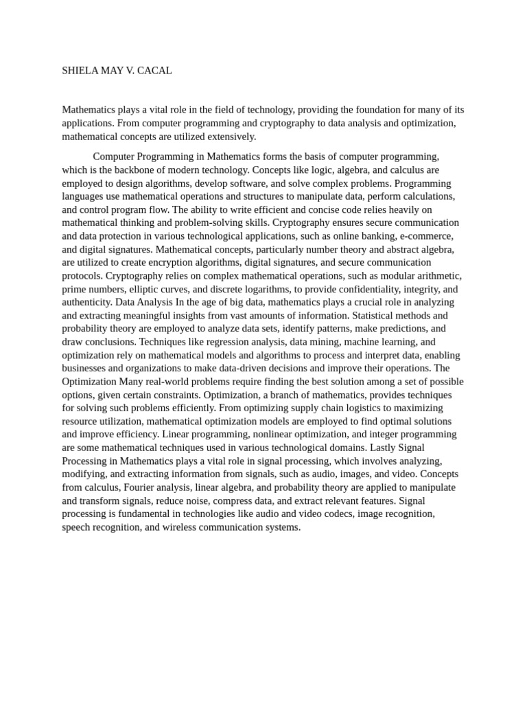 activity kai angeline | PDF | Mathematics | Mathematical Optimization