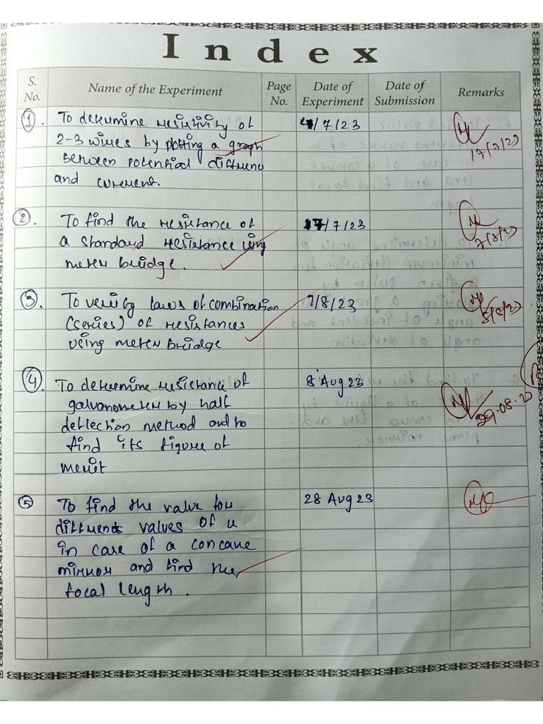 PHY PRACTICAL | PDF