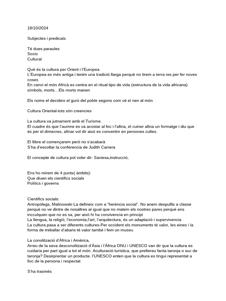 Apunts Classe | PDF