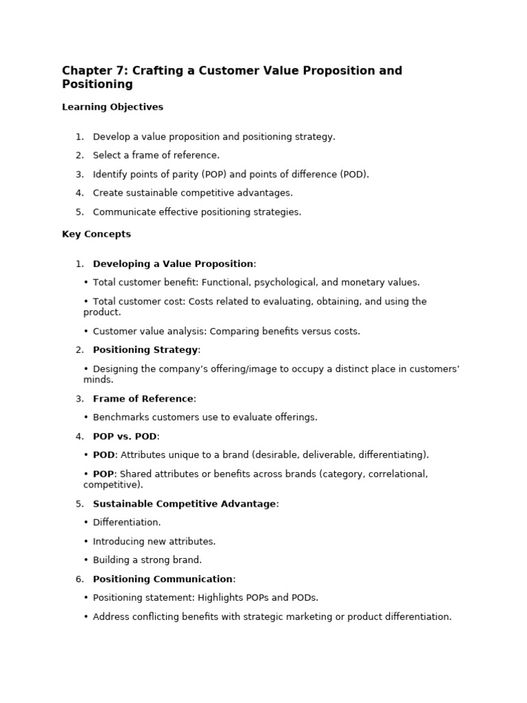Chapter 7 MM NOTES | PDF