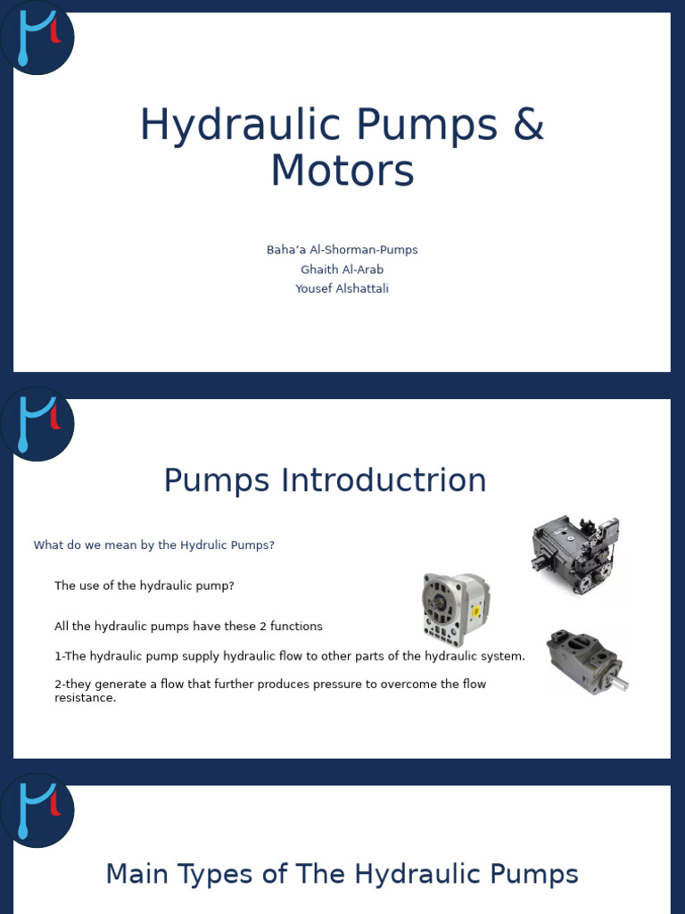 Hydraulic Pumps & Motors | PDF | Pump | Gear
